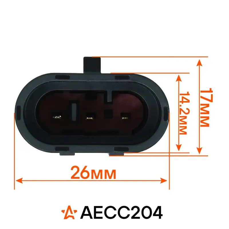 Разъем 3 pin с проводами для катушки зажигания Daewoo Lanos, Chevrolet Cruze, Chery Tiggo