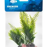 Растение искусственное аквариумное, на подставке под камень, 17&times;14&times;16 см