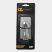 Крючки самоклеящиеся SAVANNA «Квадрат», 2 шт, металл, 3,8×3,5×1,5 см, хромированные