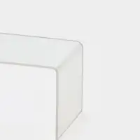 Подставка ступенька одинарная, 10.5&times;6&times;6 см, оргстекло 2 мм