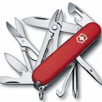 Офицерский нож Deluxe Tinker 91, красный