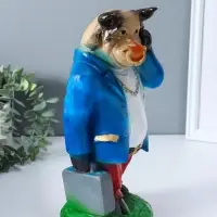 Копилка для денег &laquo;Бык Дипломат&raquo;, цветной, 28&times;14&times;12 см