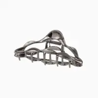 Крабик для волос &laquo;Луна&raquo;, уголок, 10 см, чёрный