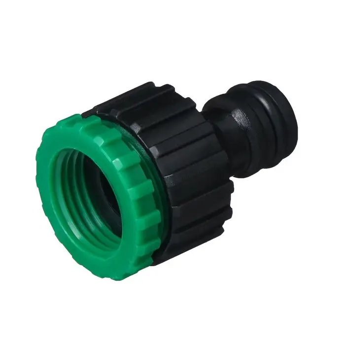 Штуцер, внутренняя резьба 1/2 Штуцер, внутренняя резьба 1/2"–3/4", быстросъёмное соединение, пластик, МИКС, Greengo