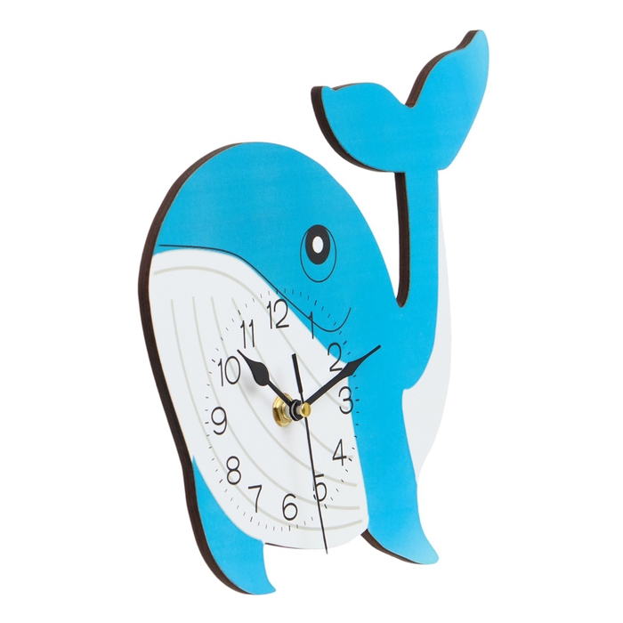 Часы настенные интерьерные  Часы настенные интерьерные "Синий Кит"