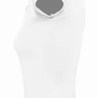 Рубашка поло женская без пуговиц Pretty 220 белая, размер L Рубашка поло женская без пуговиц Pretty 220 белая, размер L