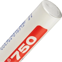 Маркер лаковый EDDING E-750/2 красный 2-4мм, мет. корп