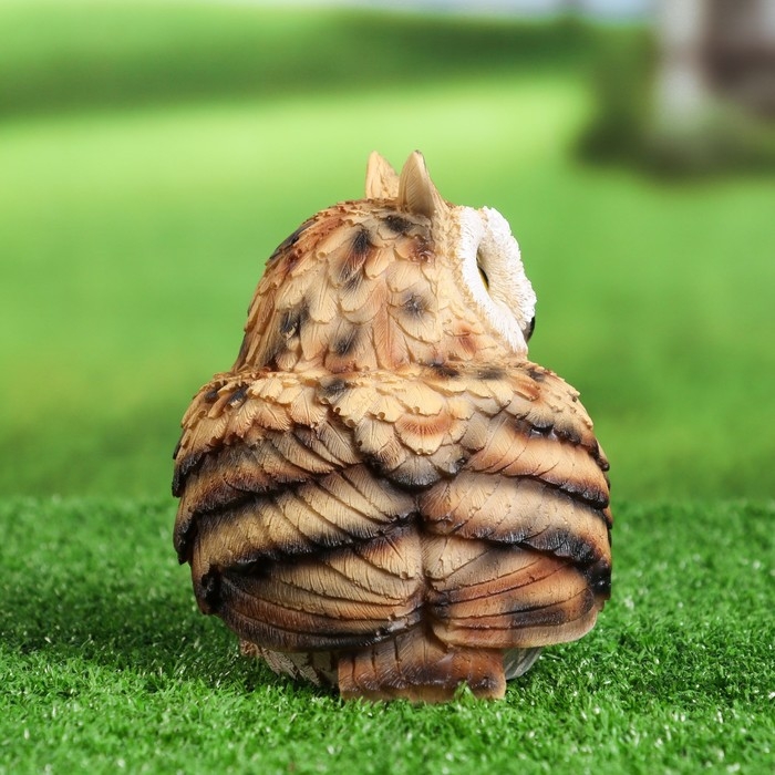 Садовая фигура  Садовая фигура "Филин" 13x11x14см