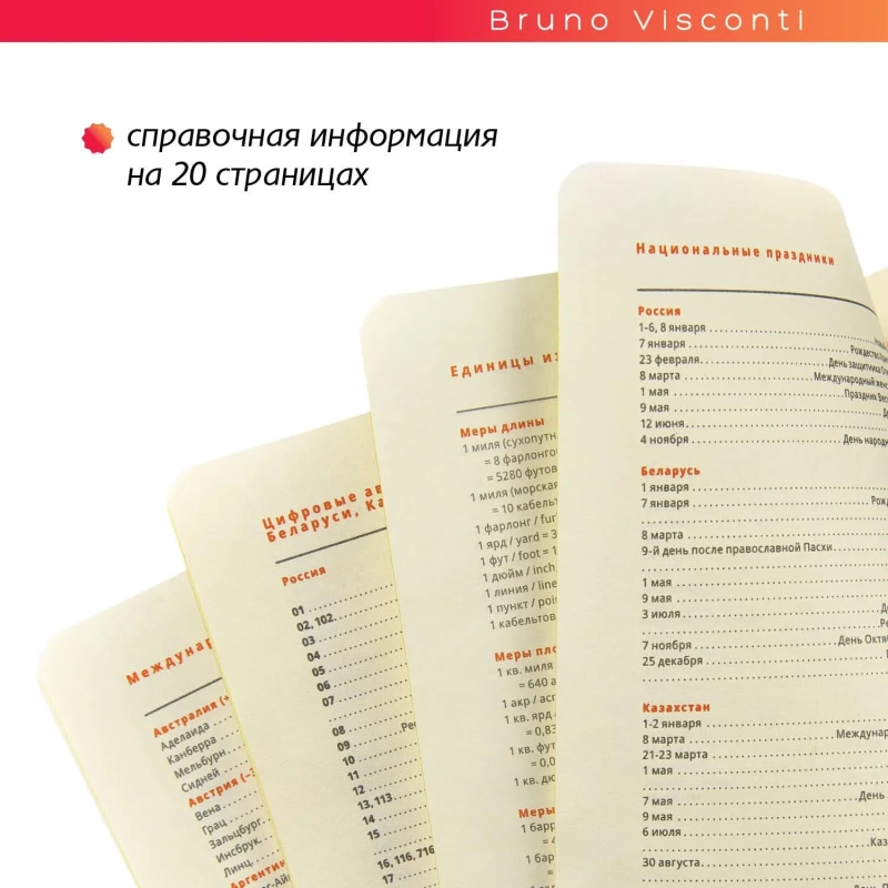 Ежедневник недатированный А5 Boston (бордовый) серый обрез 3-228/03