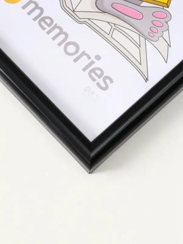 Набор фоторамок для фото 15&times;21 см Keep memories &laquo;Радуга&raquo;, 4 шт., чёрный, (пластиковый экран)