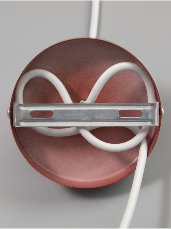 Светильник Timothy 1х40Вт Е27 пр-1м алый 32,5х32,5х12см