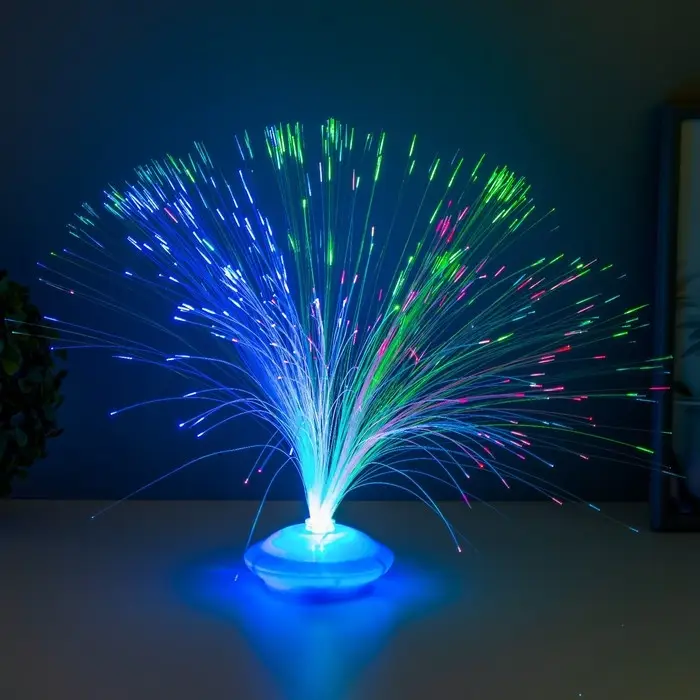 Фигурка световая RISALUX &laquo;Веер. Фонтан&raquo;, LED-ночник, 32 см, МИКС