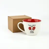 Кружка новогодняя керамическая &laquo;Рядом с тобой&raquo;, 500 мл, ручная работа