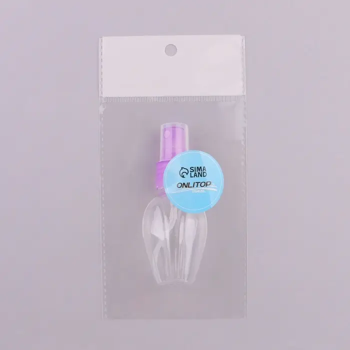 Бутылочка для хранения, с распылителем, 45 мл, МИКС, прозрачная Бутылочка для хранения, с распылителем, 45 мл, МИКС, прозрачная