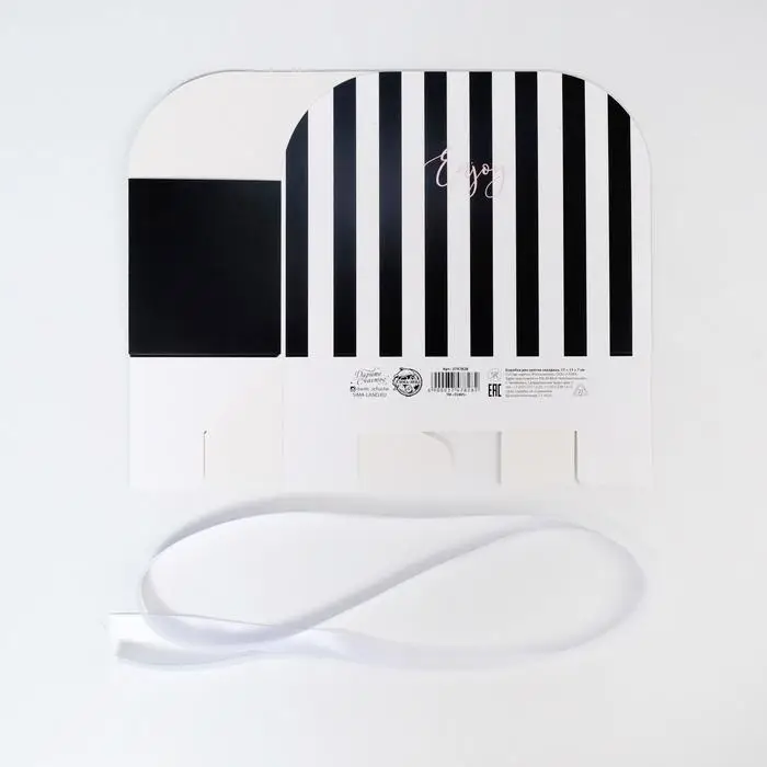 Коробка для цветов складная Enjoy, 17 × 13 × 7 см