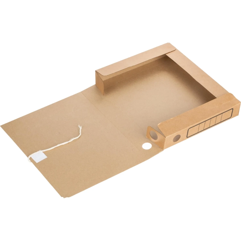 Короб архивный  на двух завязках, А4, гофрокартон, 50 мм