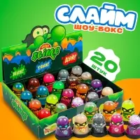 Шоу-бокс Slime &laquo;Ninja&raquo;,130 г, набор 20 шт.