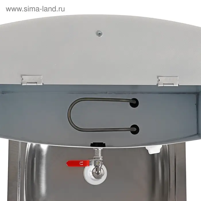 Умывальник &laquo;ТермМикс&raquo;, с ЭВН, нержавеющая мойка, 1250 Вт, 17 л, белый