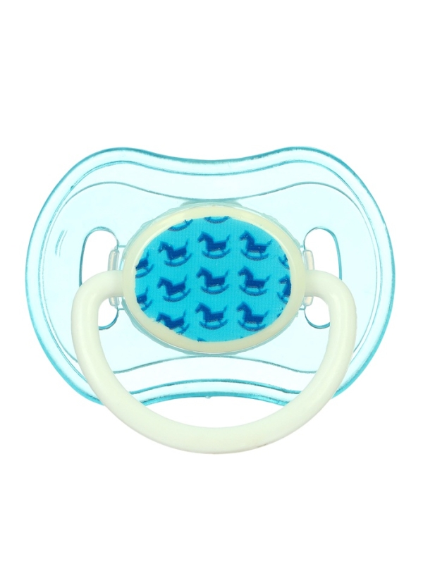 Пустышка ортодонтическая, с колпачком, от 3 мес., цвет голубой/зеленый Пустышка ортодонтическая, с колпачком, от 3 мес., цвет голубой/зеленый