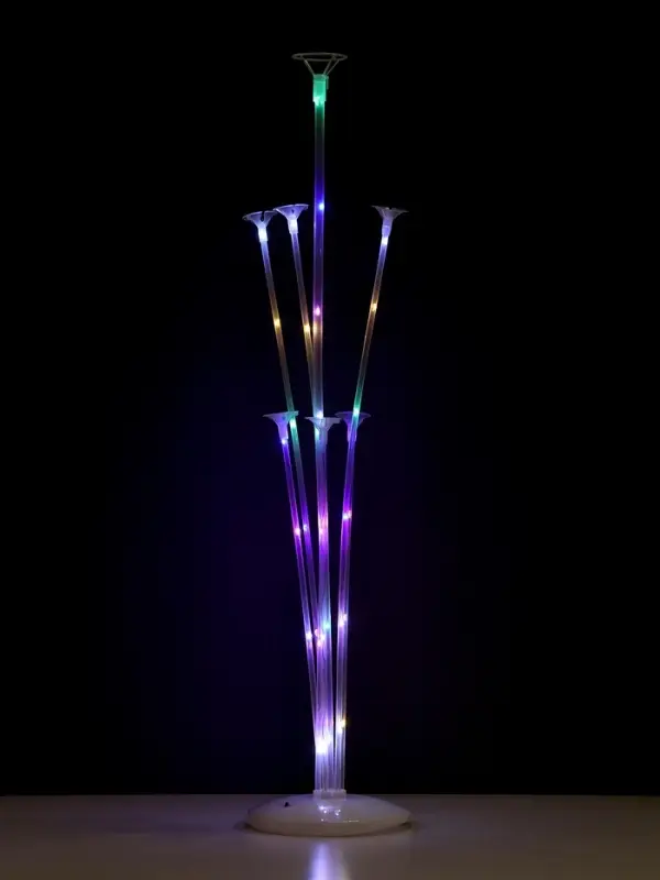 Стойка для шаров 70 см на 7 шаров, с подсветкой