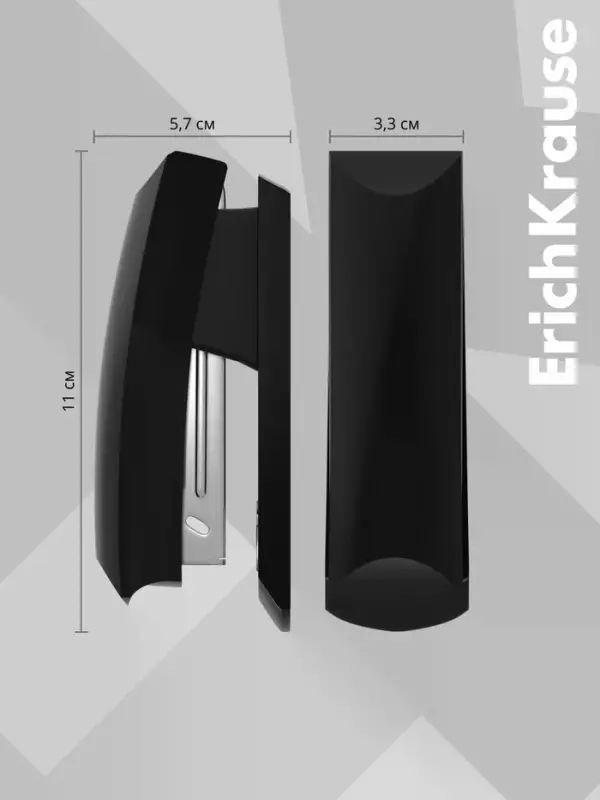 Степлер ErichKrause ECO № 24/6 и 26/6, до 30 листов, микс