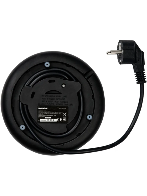 Чайник HYK-S4804 1,7л 2200Вт серый (металл)