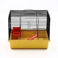 Клетка для грызунов "Мини" одноярусная, 29 x 25 х 24 см, желтый Клетка для грызунов "Мини" одноярусная, 29 x 25 х 24 см, желтый