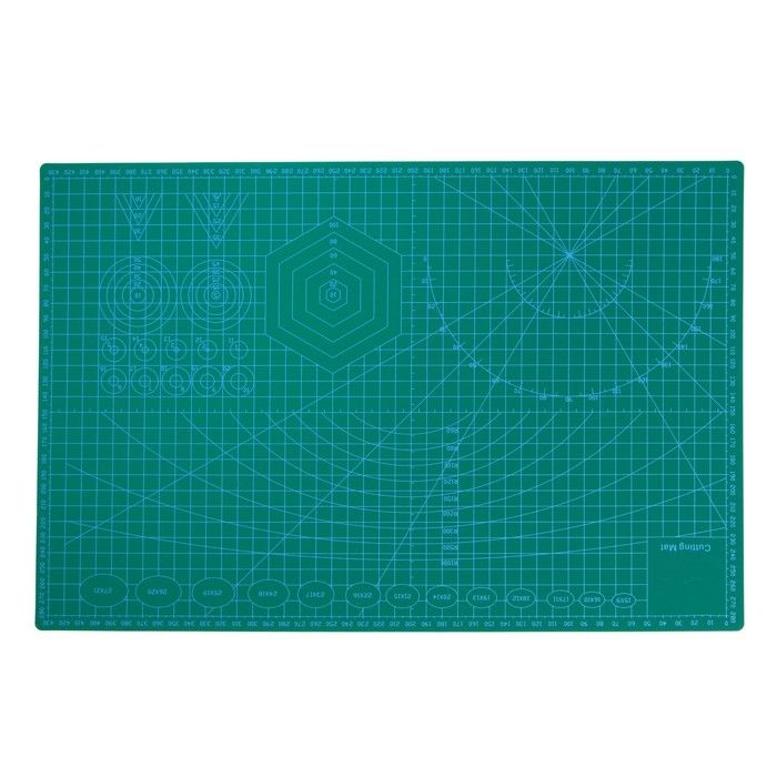 Коврик для рукоделия самовосстанавливающийся, двусторонний, 28 х 43 см Коврик для рукоделия самовосстанавливающийся, двусторонний, 28 х 43 см