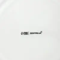 Тарелки обеденные Доляна White Label, набор 4 шт., d=22.5 см, фарфор, белые