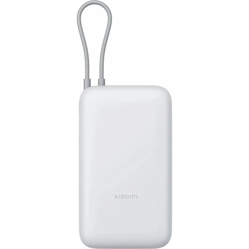 Внешний аккумулятор с встр.каб. Xiaomi BHR9738GL 20000mAh GL Light Gray