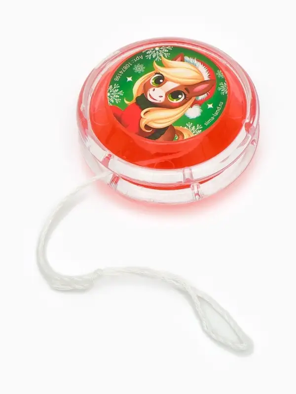 Новый год! Йо-йо «Веселимся вместе», лошадки, в шоубоксе