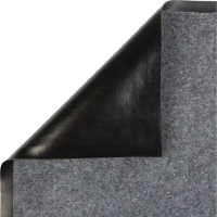 Коврик входной влаговпитывающий 90х120 см серый