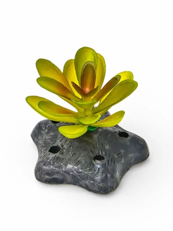 Набор декора для аквариума "Краб и трава"