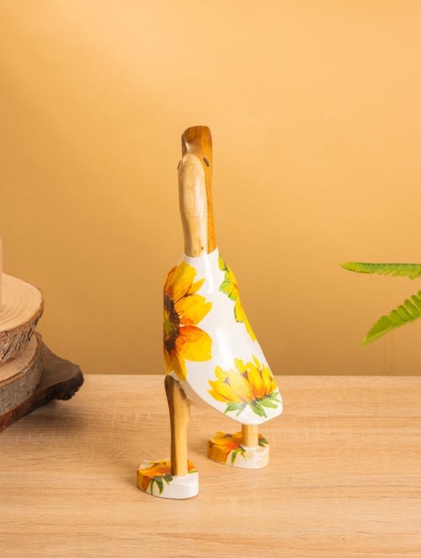 Сувенир «Утка в цветах», 13×10×23 см, дерево Сувенир «Утка в цветах», 13×10×23 см, дерево