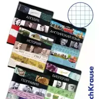 Набор предметных тетрадей ErichKrause. Timeline, 12 предметов, 36 листов, со справочным материалом