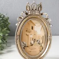 Фоторамка полистоун 10х15 см "Коронация" 14,3х2х23,6 см