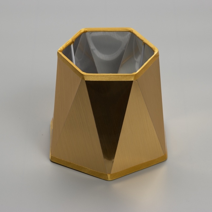 Абажур Е27 золото 13х14х16 см Абажур Е27 золото 13х14х16 см