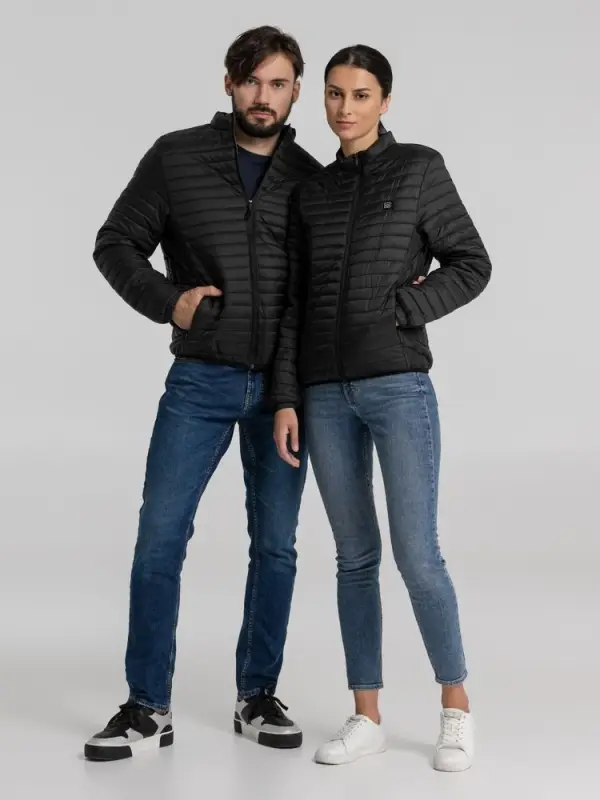 Куртка с подогревом Thermalli Meribell черная, размер L Куртка с подогревом Thermalli Meribell черная, размер L