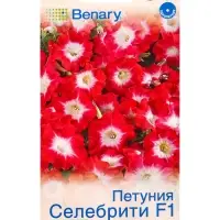 Семена цветов Петуния «Селебрити», F1, многоцветковая, драже, Benary, 7 шт. Семена цветов Петуния «Селебрити», F1, многоцветковая, драже, Benary, 7 шт.