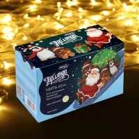 Гирлянда &laquo;Нить&raquo; 20 м, IP20, белая нить, 200 LED, свечение тёплое белое, 8 режимов, 220 В