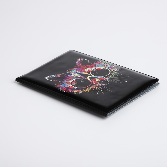 Обложка для паспорта, цвет чёрный Обложка для паспорта, цвет чёрный