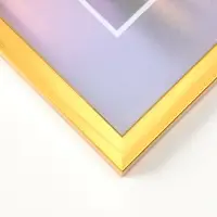 Фоторамка для фото " Lumo" 30х40 см,  набор 3 шт, (пластиковый экран), золото