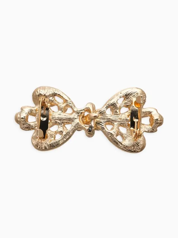 Зажим для кардигана Зажим для кардигана "Ажур", тюльпан. цвет золотой в золоте