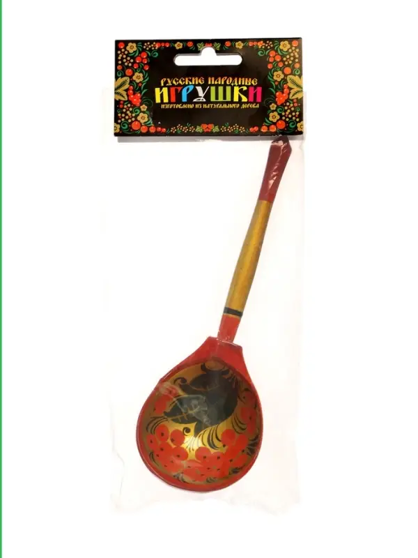 Кухня. Ложка большая расписная хохлома арт.Р-45/793 (РНИ) Кухня. Ложка большая расписная хохлома арт.Р-45/793 (РНИ)