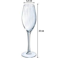 Бокал для шампанского SERENA LINE 2шт 200мл