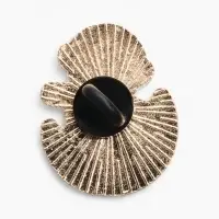 Набор значков &laquo;Космонавты на Луне&raquo;, набор 4 шт. цветной в золоте