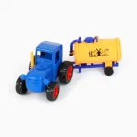 Игрушка трактор с бочкой