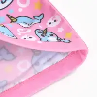 Шапочка для плавания детская ONLYTOP &laquo;Нарвалы&raquo;, тканевая, обхват 46-52 см