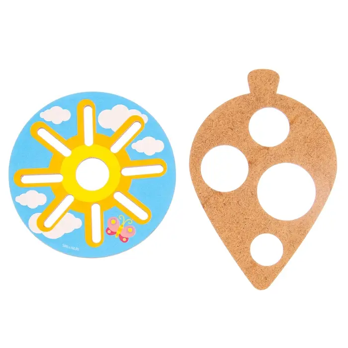 Трафареты для рисования Лесная мастерская &laquo;Простые рисунки&raquo;