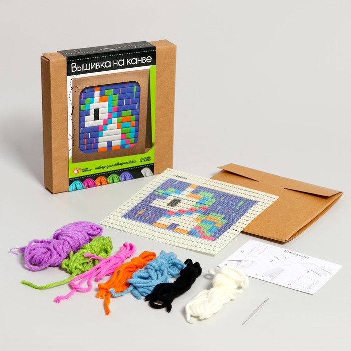 Набор для творчества «Вышивка на канве. Единорог» Набор для творчества «Вышивка на канве. Единорог»